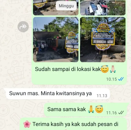 Pengiriman Papan Bunga Duka Greenwich Park Bsd
