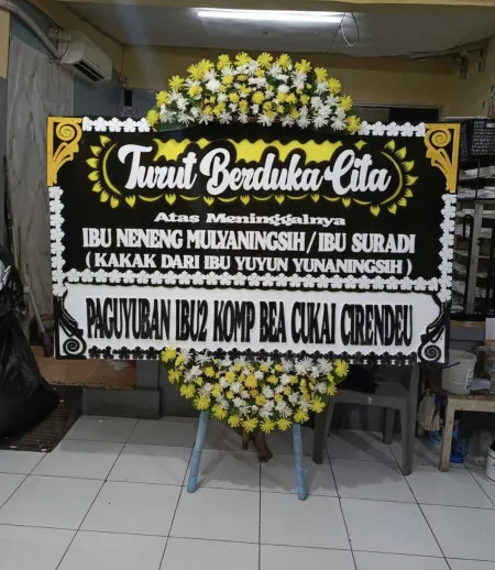 Papan Bunga Duka Greenwich Park Bsd